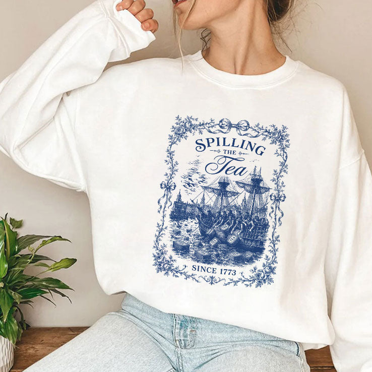 Spilling The Tea Since 1773 T Shirt Unisex