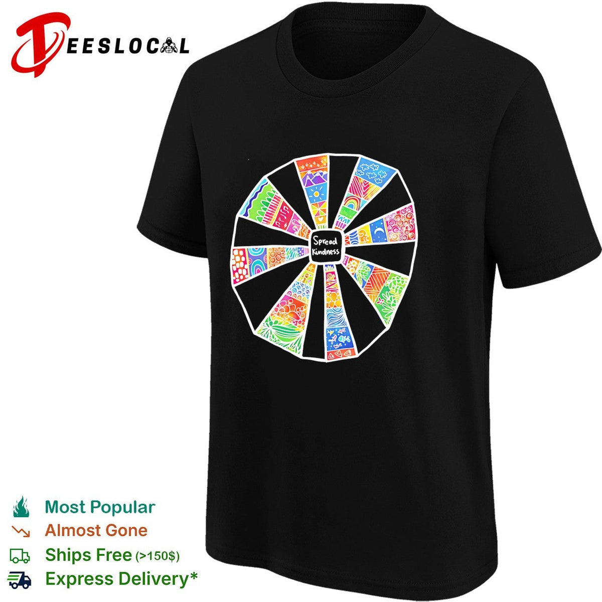 Spread Kindness spin roll shirt Unisex