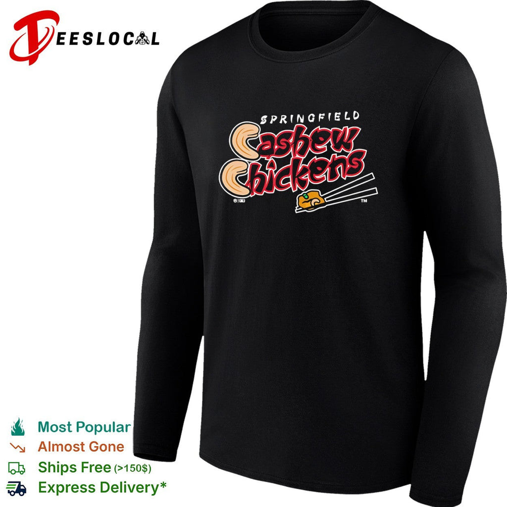 Springfield Cashew Chickens Baseball Team Shirt Unisex