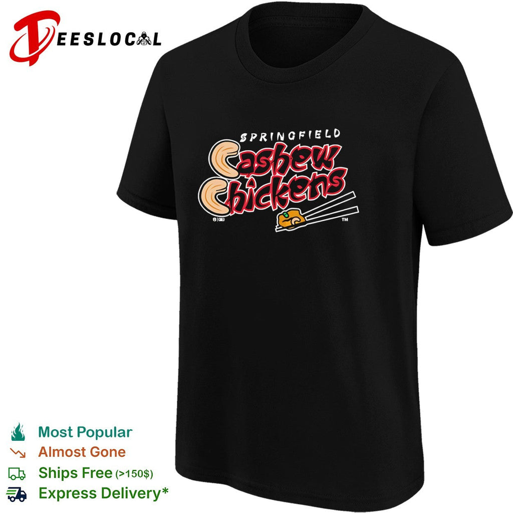 Springfield Cashew Chickens Baseball Team Shirt Unisex