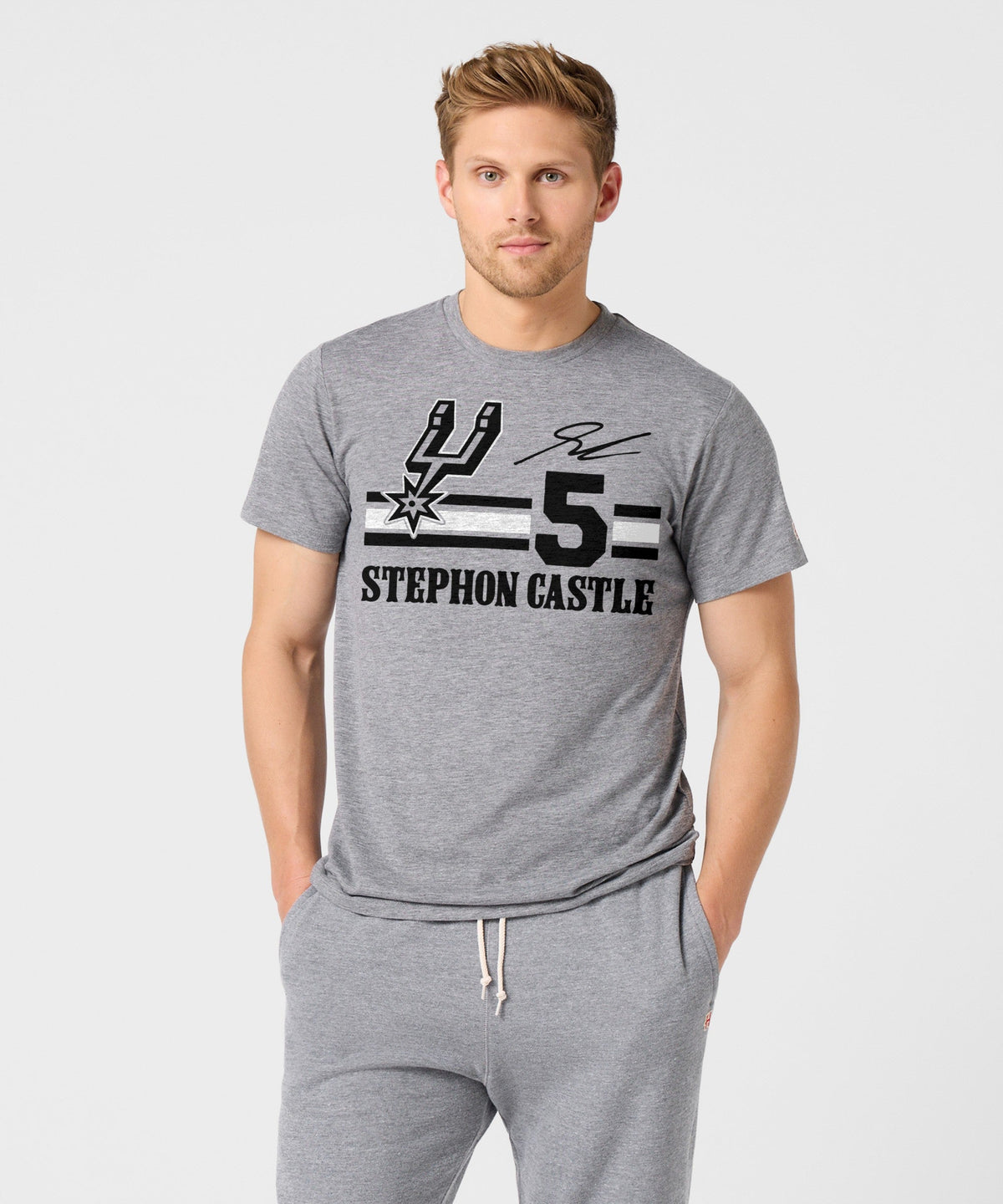 Spurs Stephon Castle Signature Jersey Unisex