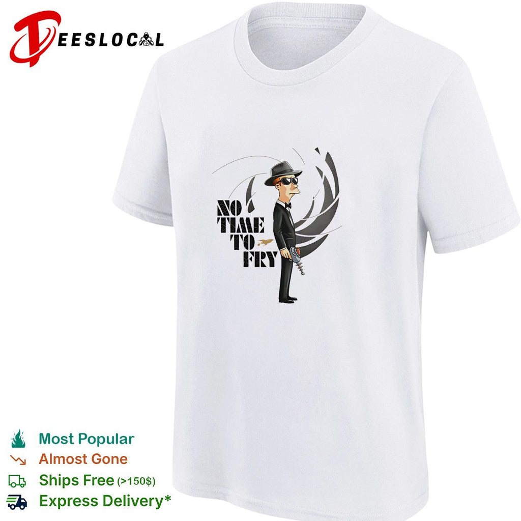 Spy holding fish no time to fry shirt Unisex