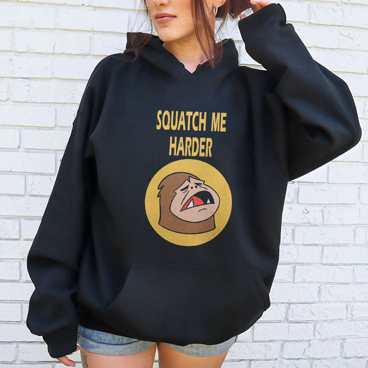 Squatch Me Harder Funny Bigfoot Meme T Shirt Unisex