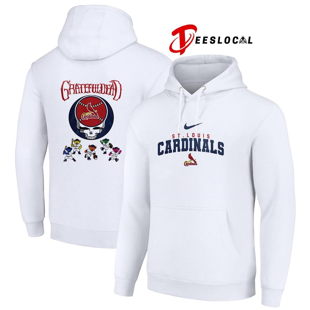 St Louis Cardinals x Grateful Dead bear mascot shirt Unisex