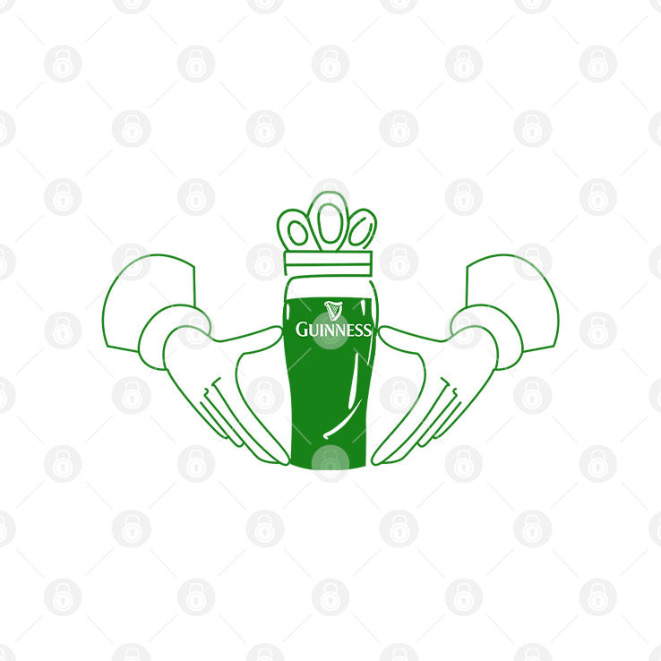 St Patrick’s Day Guinness Slash T Shirt Unisex
