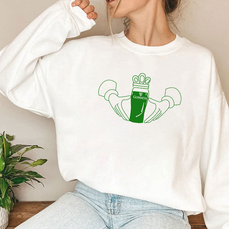 St Patrick’s Day Guinness Slash T Shirt Unisex