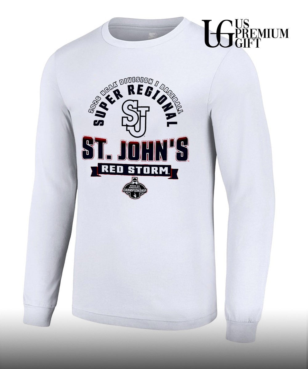 St. John’s Red Storm 2026 NCAA Division I Baseball Super Regional Championship shirt Unisex
