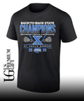 St. Xavier Bombers 2026 OHSAA Boys Lacrosse D1 Back-To-Back State Champions shirt Unisex