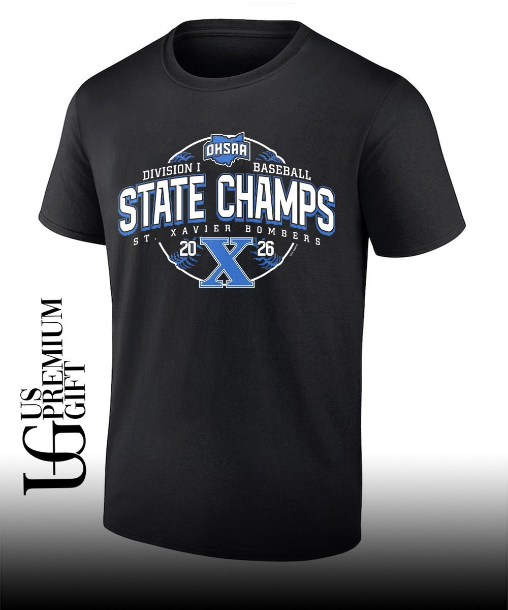 St. Xavier Bombers OHSAA Baseball D1 State Champions 2026 shirt Unisex