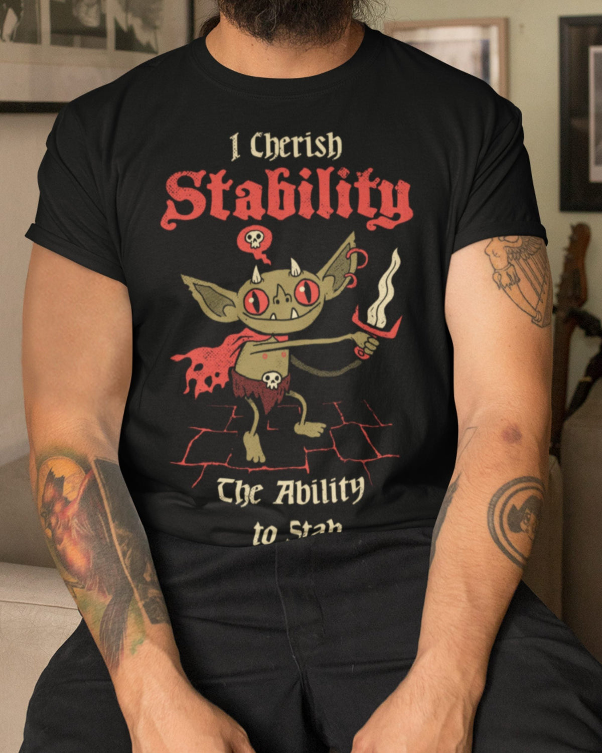 'Stabby Goblin' Shirt Unisex