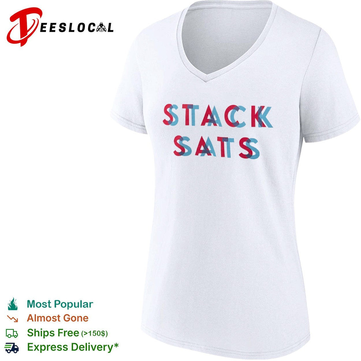 Stack Sats shirt Unisex
