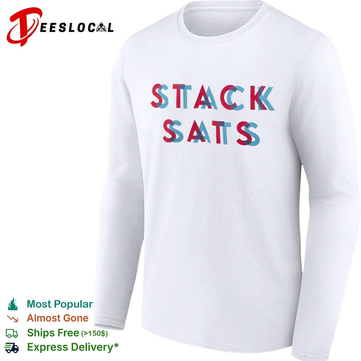 Stack Sats shirt Unisex
