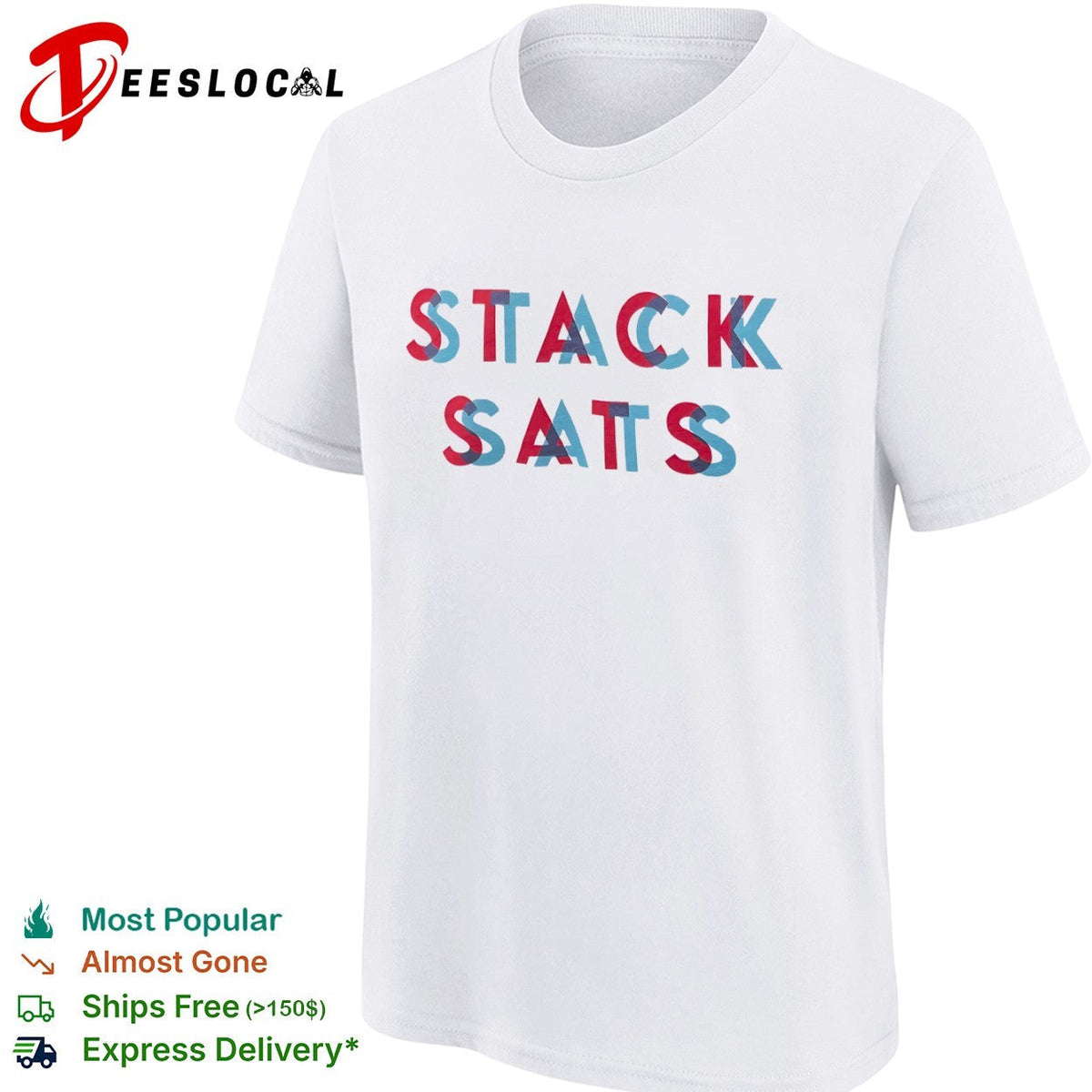 Stack Sats shirt Unisex