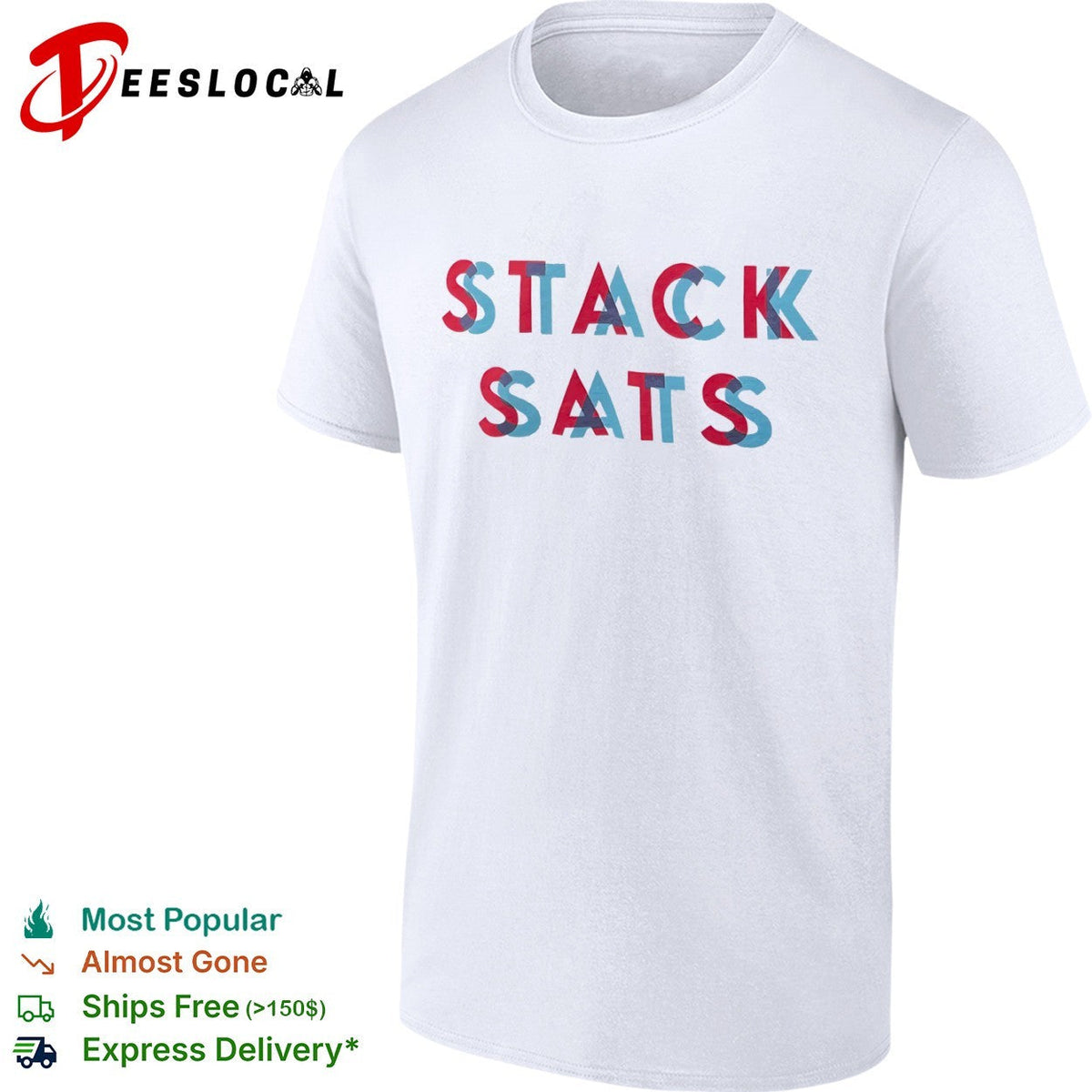 Stack Sats shirt Unisex