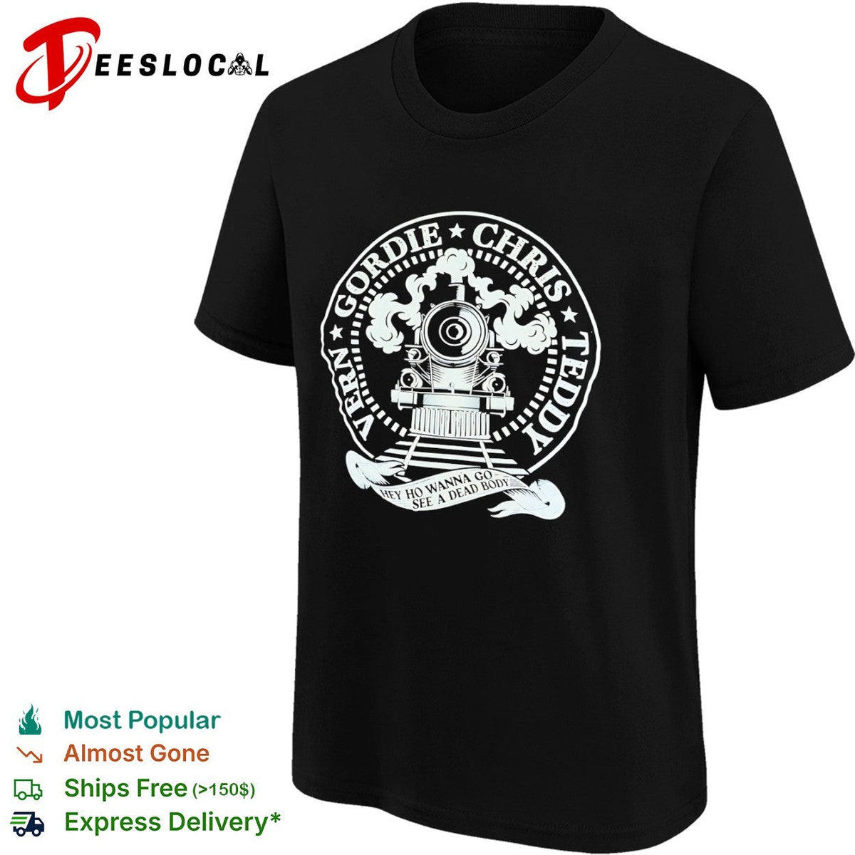 Stand By Me Gordie Chris Vern Teddy Shirt Unisex