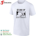 Stand up protect trans youth fist bump shirt Unisex