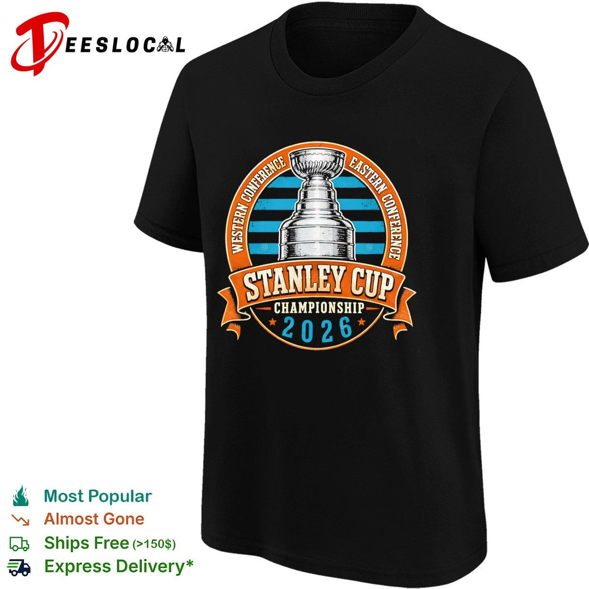 Stanley Cup Championship 2026 Western Conference Eastern Conference NHL shirt Unisex