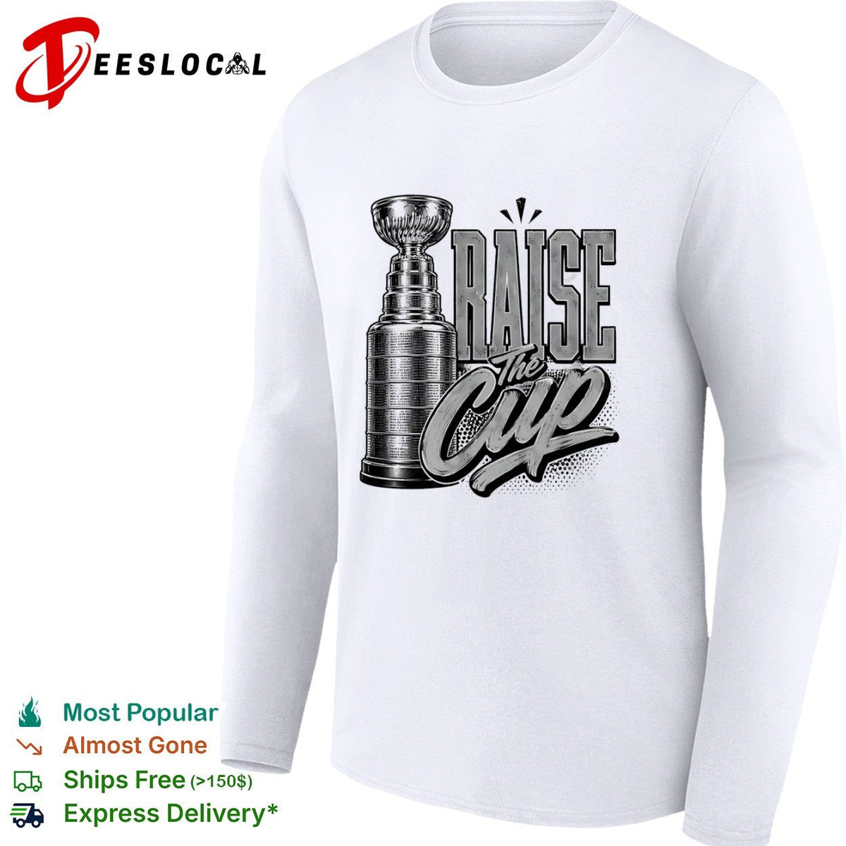 Stanley Cup Raise the Cup NHL Hockey Championship Ice Hockey Trophy shirt Unisex