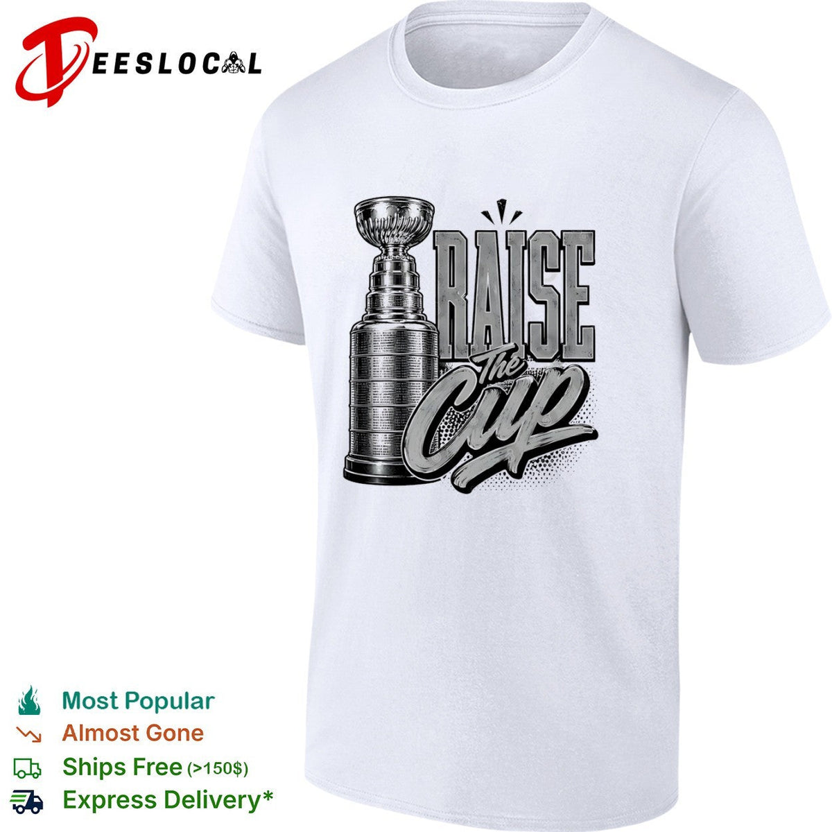 Stanley Cup Raise the Cup NHL Hockey Championship Ice Hockey Trophy shirt Unisex