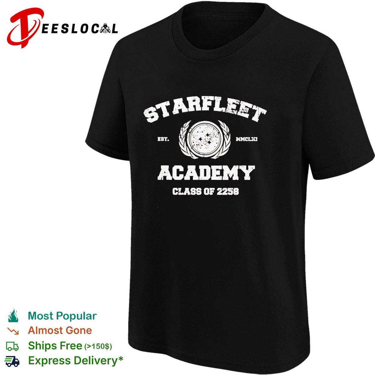 Starfleet Academy class of 2258 shirt Unisex