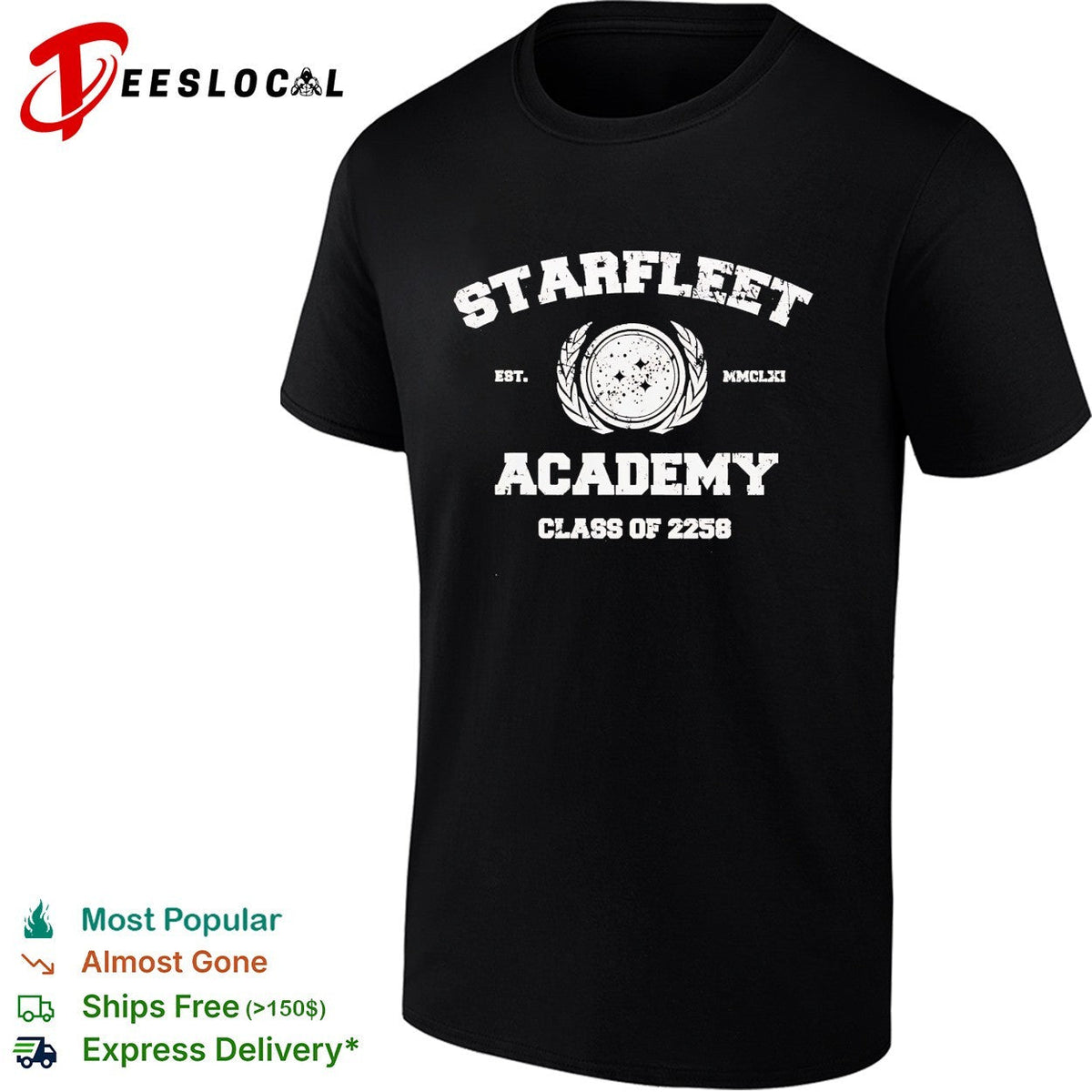 Starfleet Academy class of 2258 shirt Unisex