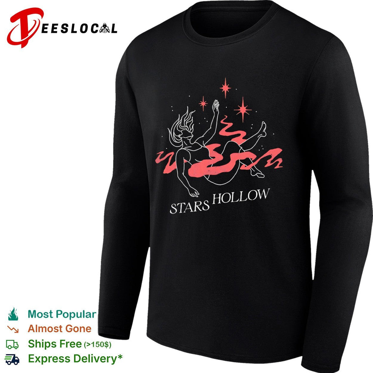 Stars Hollow Gilmore Girls Celestial Floating shirt Unisex