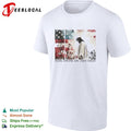 Stars Stripes and Jesus Christ American Flag Floral Christian Religious shirt Unisex