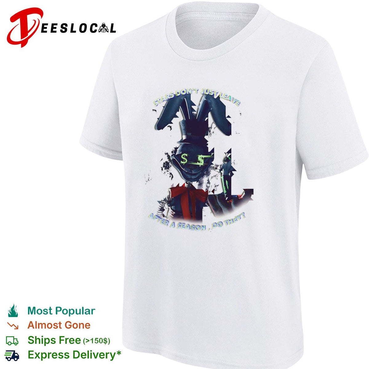 Stars don’t just leave after a season shirt Unisex