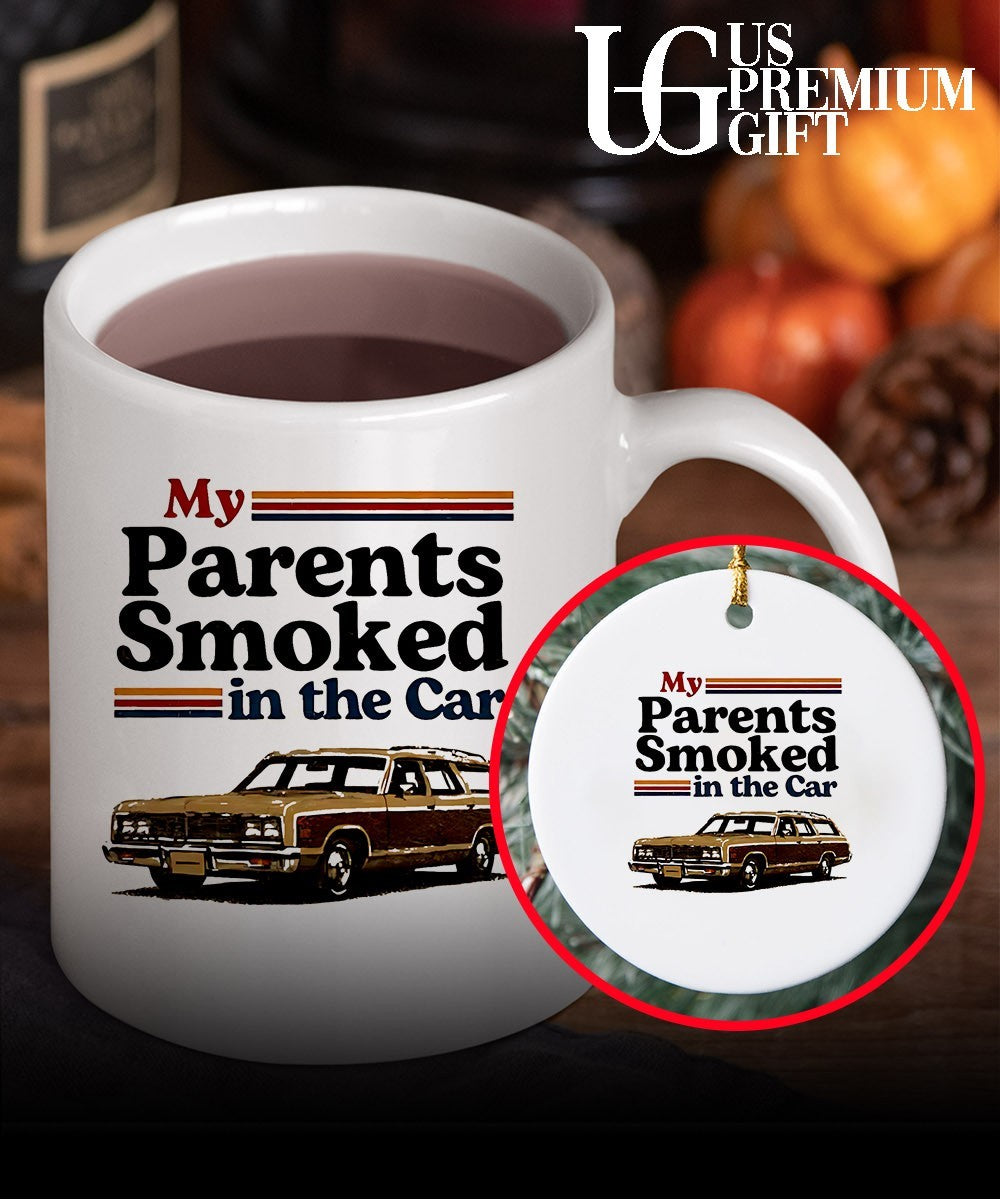 Station Wagon 1970s Nostalgia My Parents Smoked in the Car Retro shirt Unisex