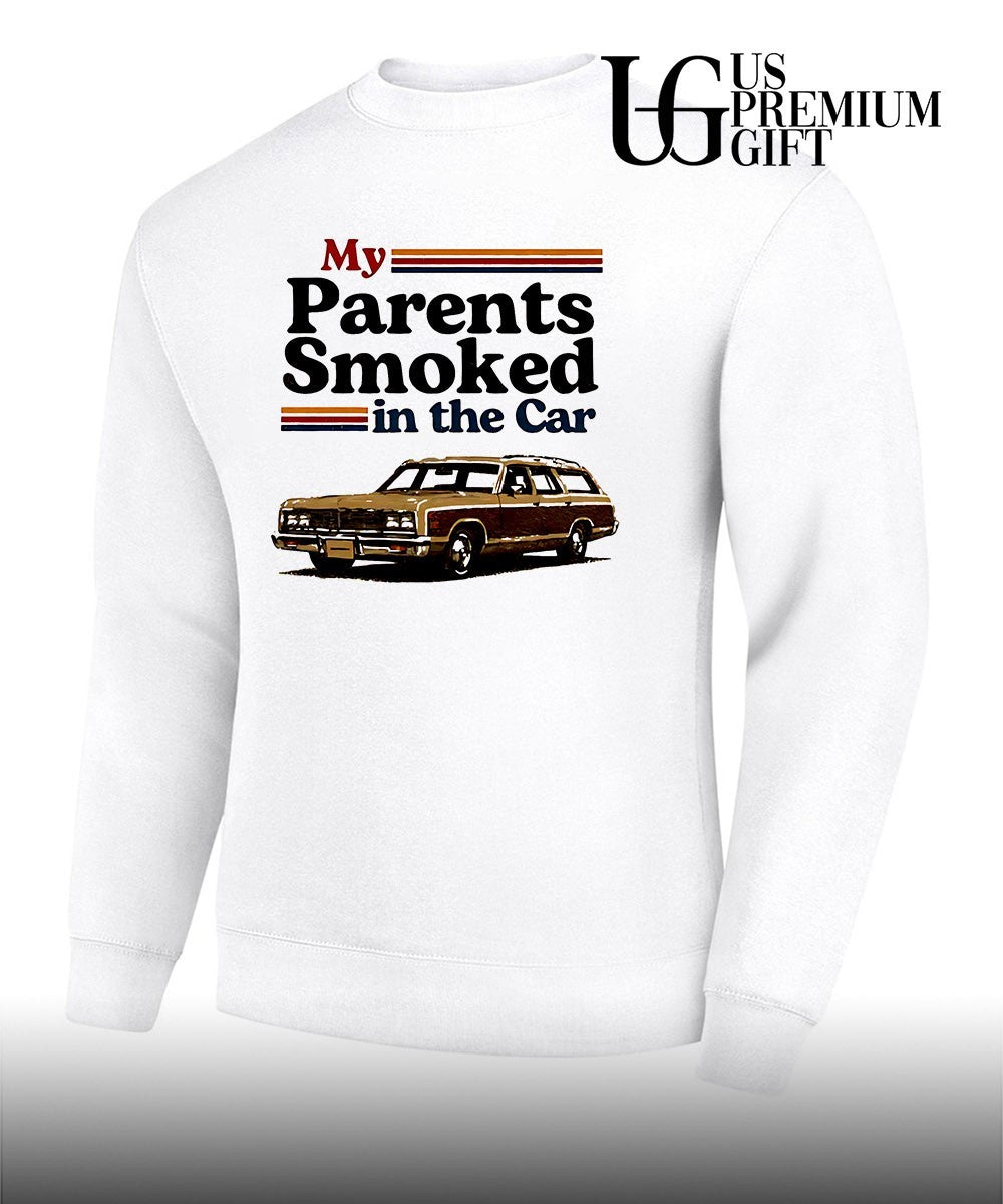 Station Wagon 1970s Nostalgia My Parents Smoked in the Car Retro shirt Unisex
