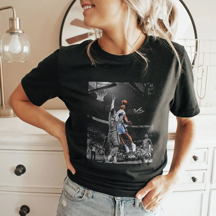 Stephon Castle Dunk Over Isaiah Hartenstein Shirt Unisex