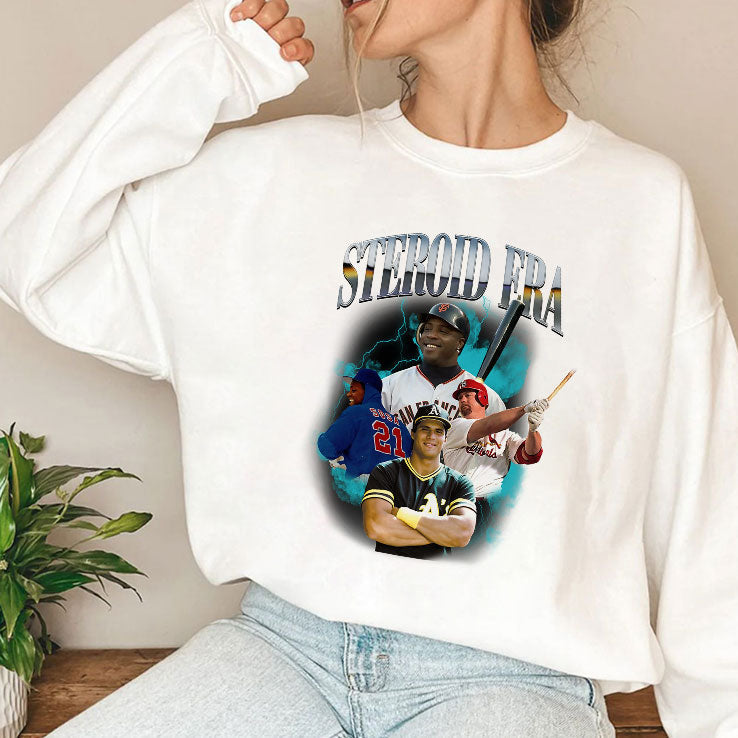Steroid Era Baseball T Shirt Unisex