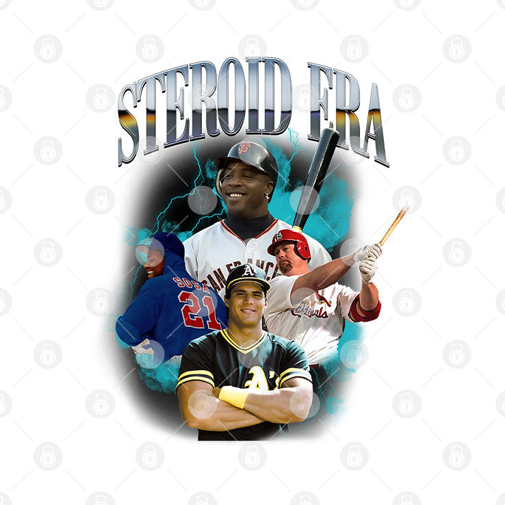 Steroid Era Baseball T Shirt Unisex