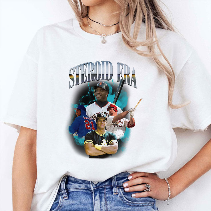 Steroid Era Baseball T Shirt Unisex