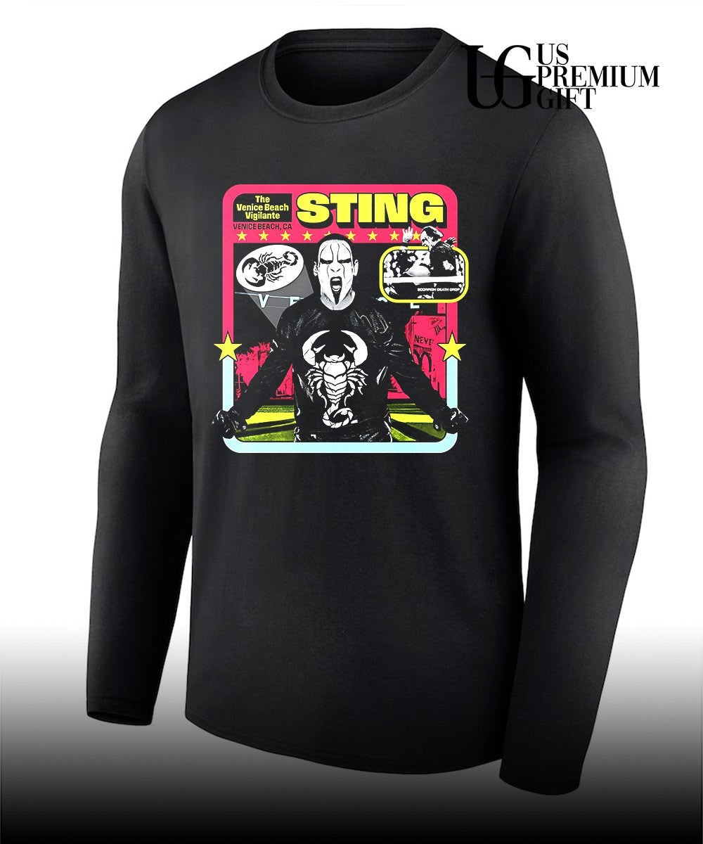 Sting AEW The Venice Beach Vigilante Scorpion Death Drop shirt Unisex