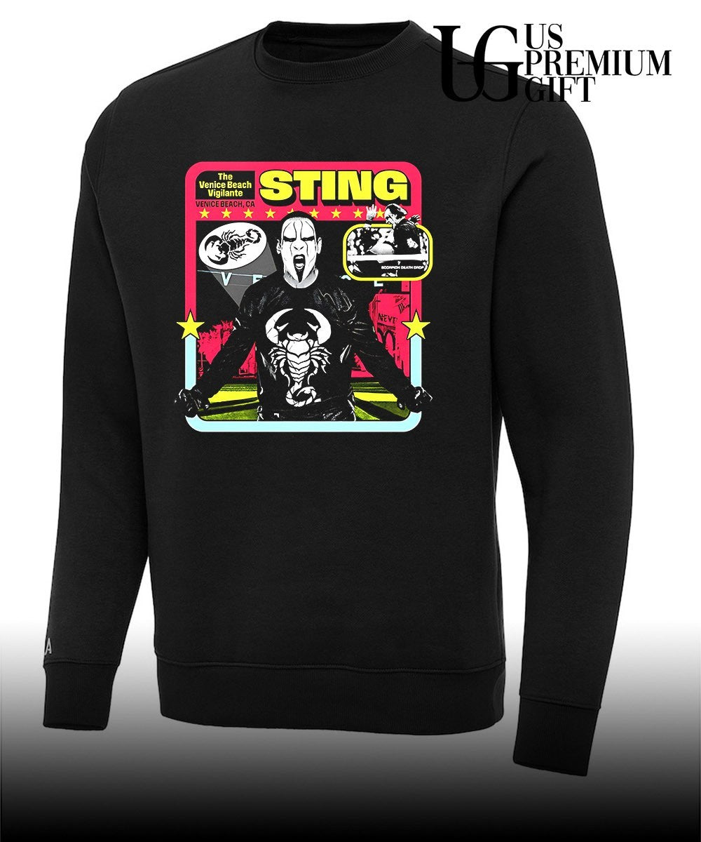 Sting AEW The Venice Beach Vigilante Scorpion Death Drop shirt Unisex