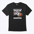 Straight Outta Agartha History Conspiracy Ancient Civilization Parody T Shirt Unisex