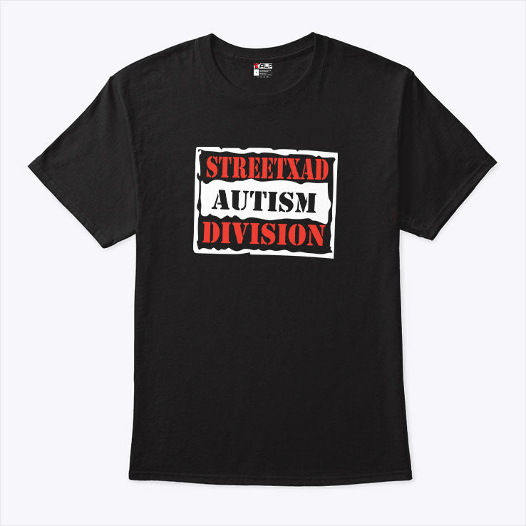 StreetXAD Autism Division T Shirt Unisex
