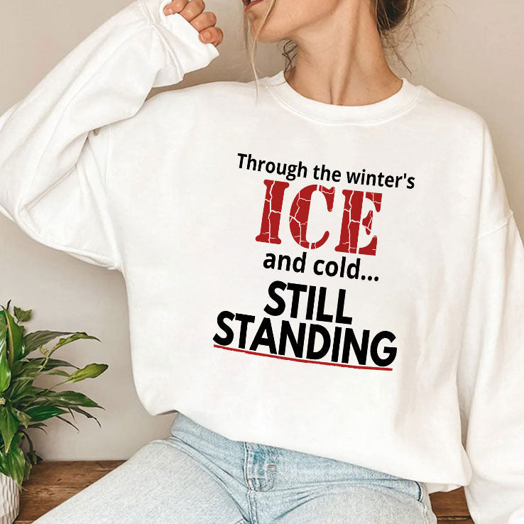 Streets of Minneapolis Through The Winter’s ICE And Cold Still Standing Shirt Unisex