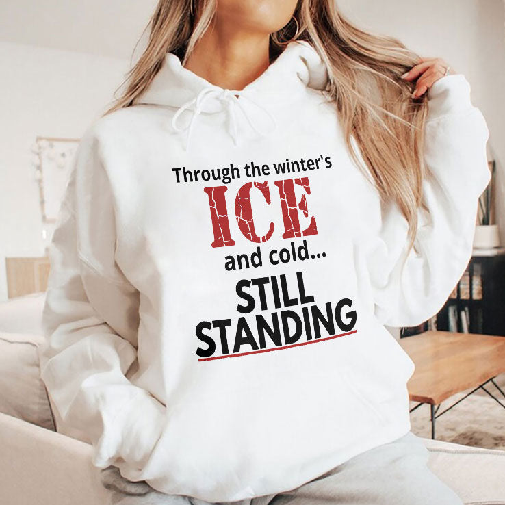 Streets of Minneapolis Through The Winter’s ICE And Cold Still Standing Shirt Unisex
