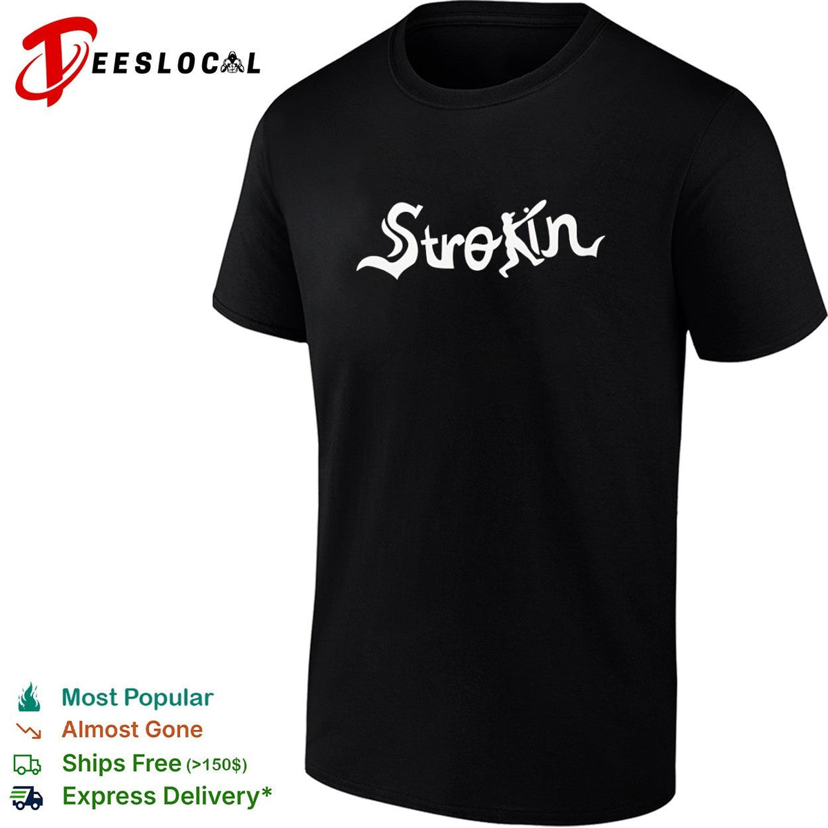 Strokin Baseball shirt Unisex