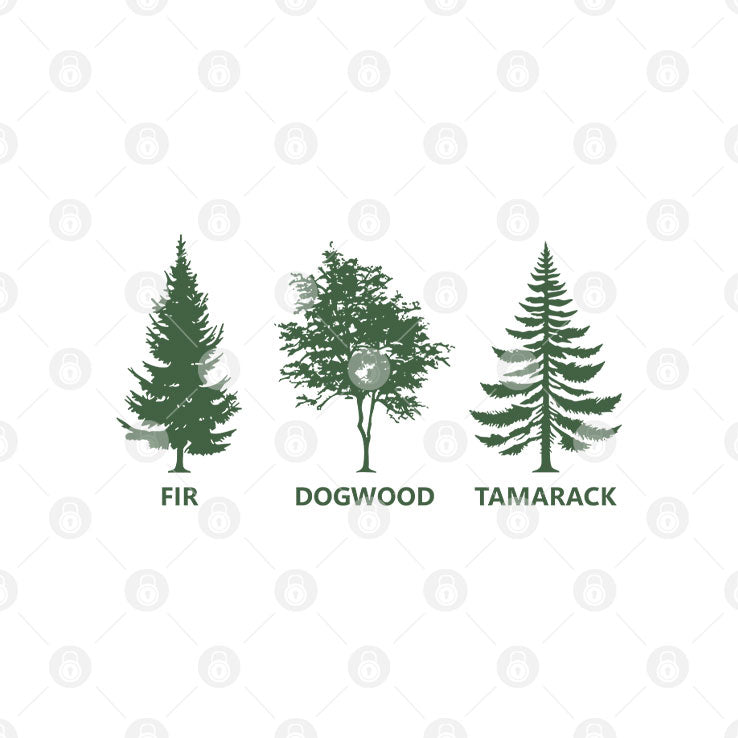 Subtle Fir Dogwood Tamarack Anti Trump T Shirt Unisex