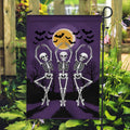 Subtle Fuck Trump Skeleton Halloween Garden Flag Unisex
