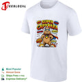 Super Capybara zap pow smash no worries chill comic hero parody humor shirt Unisex