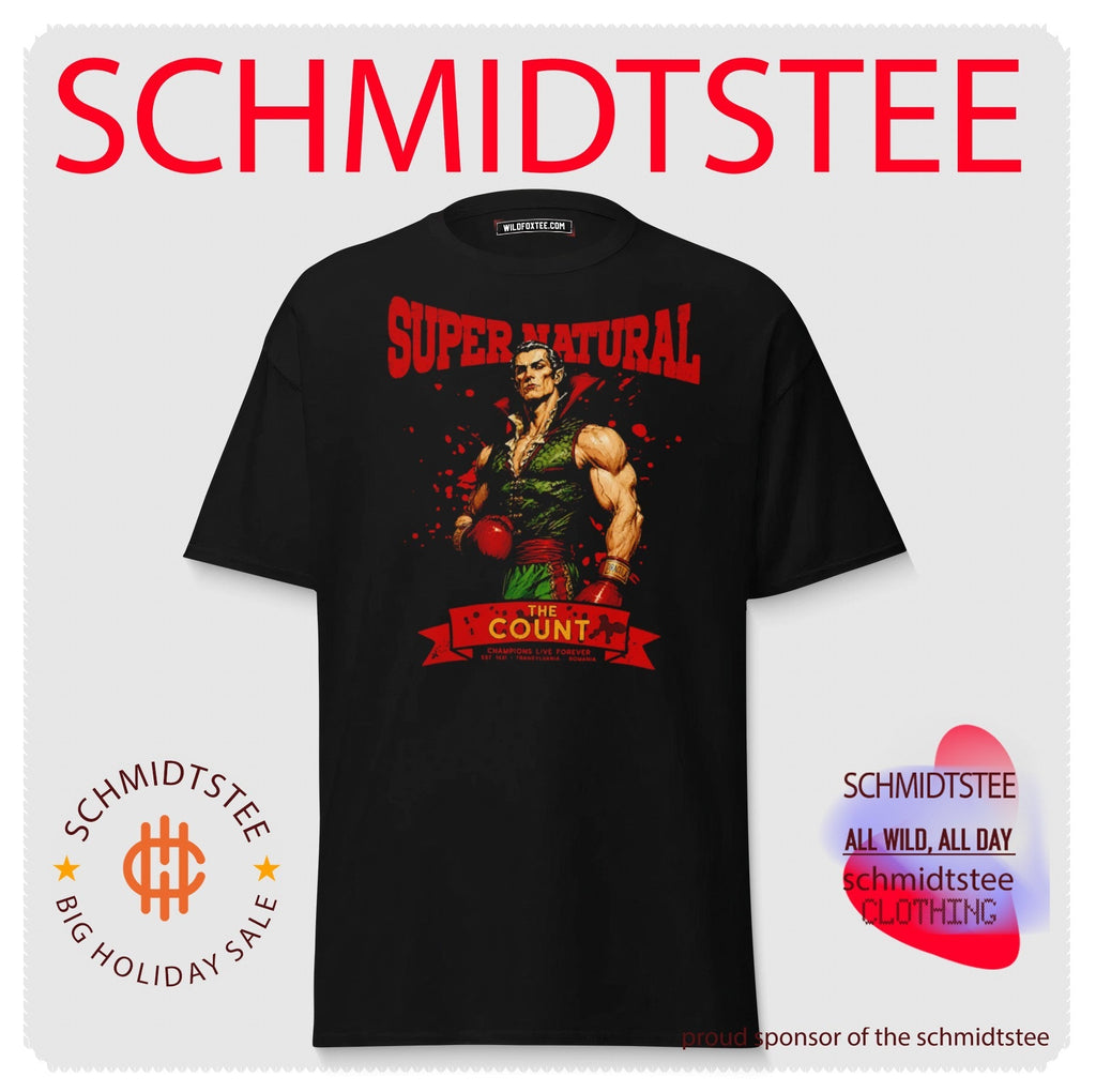 Super Natural The Count Dracula Boxing Champion shirt Unisex