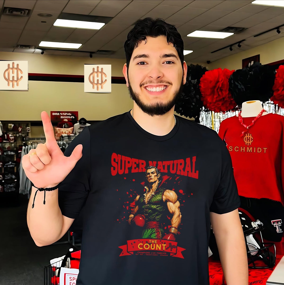 Super Natural The Count Dracula Boxing Champion shirt Unisex