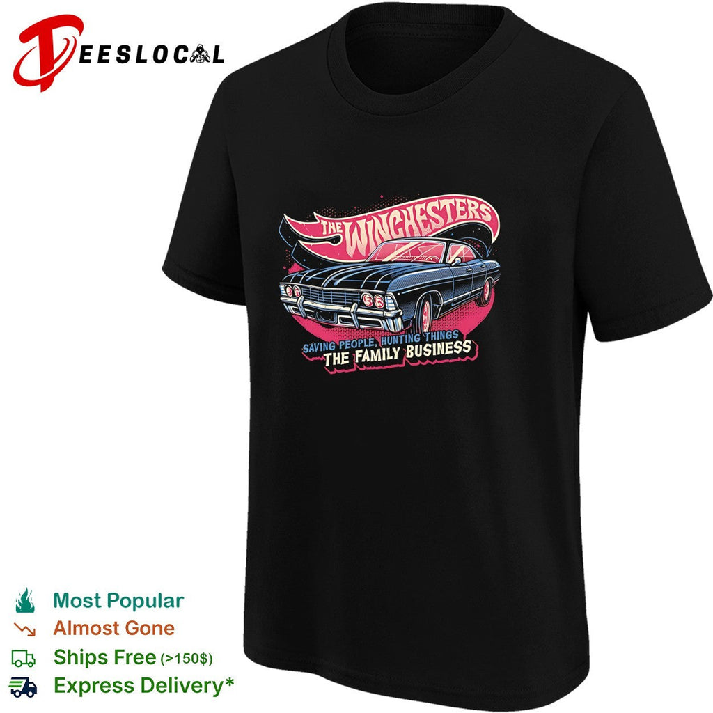 Supernatural The Winghesters Saving People Hunting Things The Family Business shirt Unisex