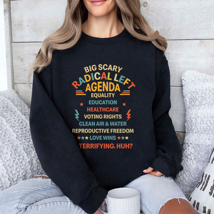 Support Radical Left Agenda T Shirt Unisex