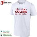 Susan Collins our senator USA Flag shirt Unisex