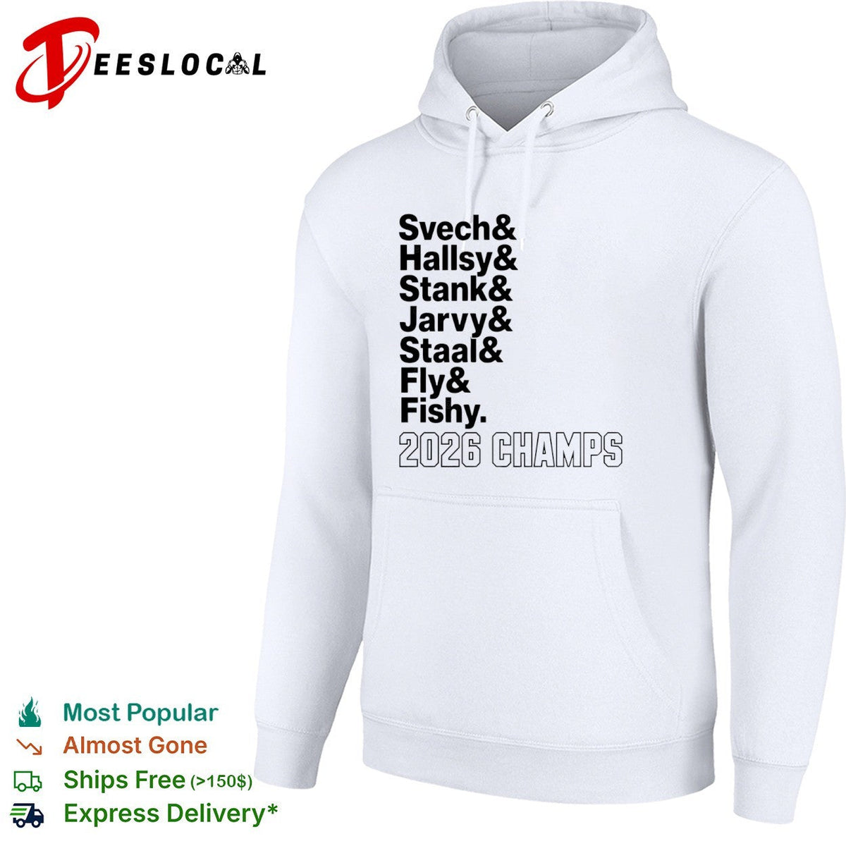 Svech Hallsy Stank Jarvy Staal Fly Fishy 2026 Champs Carolina Hurricanes shirt Unisex